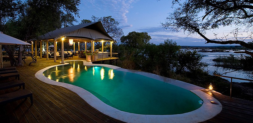Toka Leya Camp (Mosi oa Tunya National Park, Livingstone) Zambia with Wilderness Safaris - www.safaris101.com