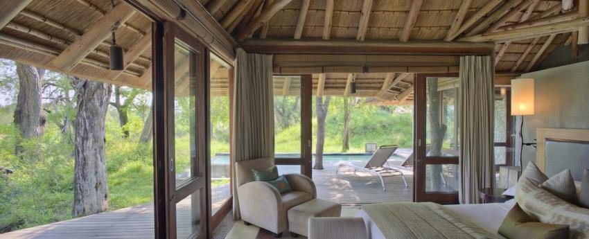 Dulini Leadwood Camp Room - www.photo-safaris.com