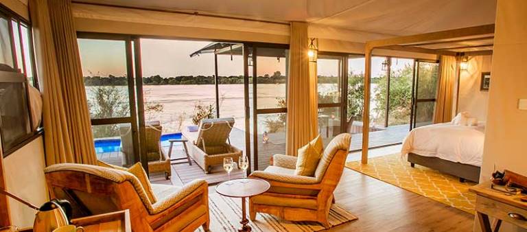 Old Drift Lodge (Victoria Falls) Zimbabwe - www.safaris101.com