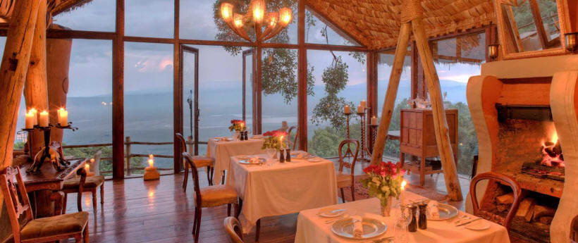 Ngorongoro Crater Lodge (Ngorongoro Crater) Tanzania - www.photo-safaris.com