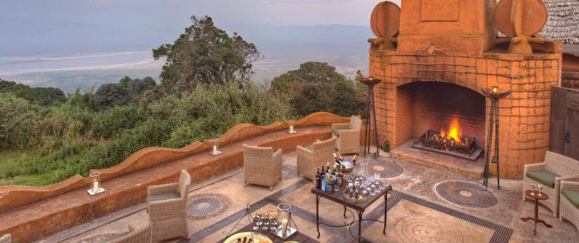 Ngorongoro Crater Lodge (Ngorongoro Crater) Tanzania - www.photo-safaris.com