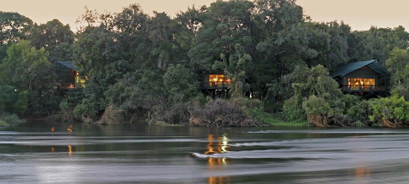 The Islands of Siankaba Camp (Mosi oa Tunya National Park) Zambia - www.safaris101.com