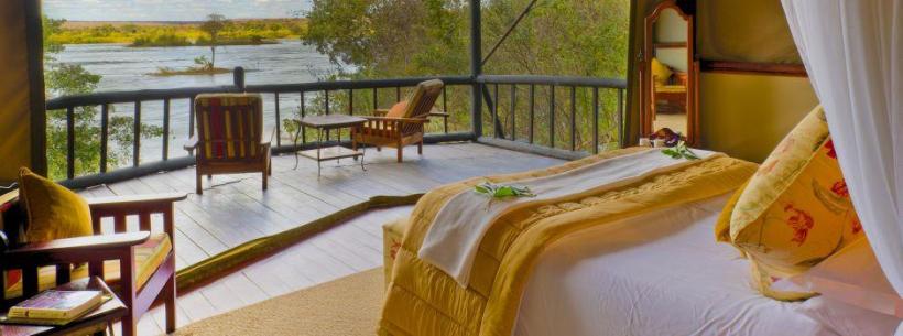 The Islands of Siankaba Camp (Mosi oa Tunya National Park) Zambia - www.safaris101.com