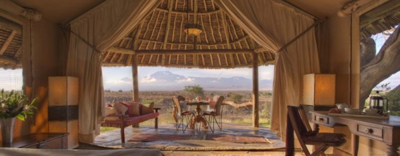 Tortilis Camp (Amboseli National Park) Kenya - www.safaris101.com