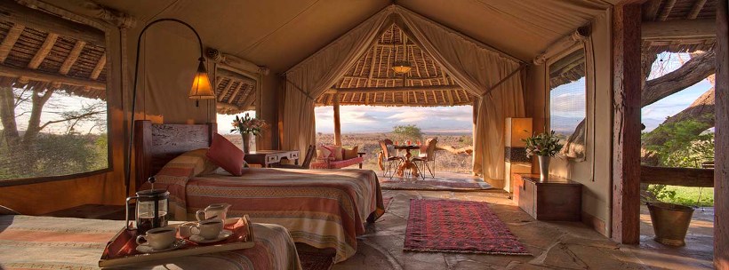 Tortilis Camp (Amboseli National Park) Kenya - www.safaris101.com